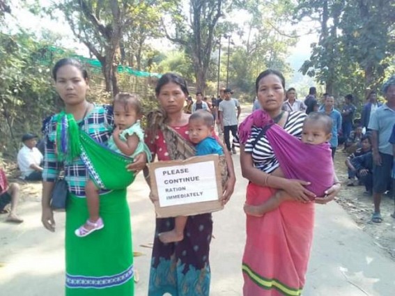 Starvation deaths in BJP ruled Tripura as Govt cut ration supplies in Bru camps in force to go back to Mizoram : Massive violation of Human Rights, Food Security Act continues, 6 died, 50 hospitalized